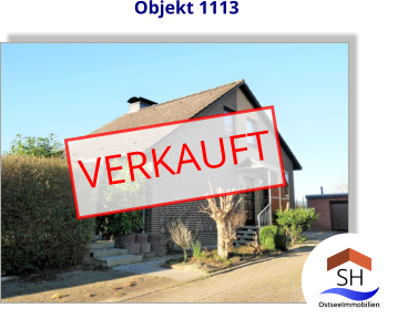 OstseeImmobilien SH  Objekt 1113 VERKAUFT